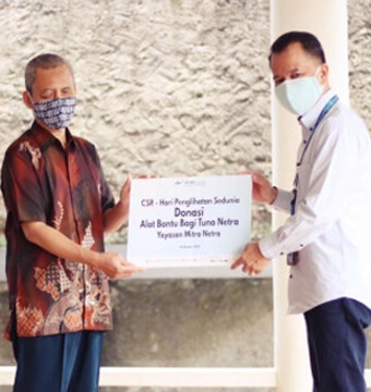 WOM Finance Berdayakan Masyarakat Penyandang Tuna Netra