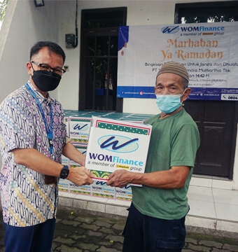 Berkah Ramadhan, WOM Finance Bagikan 3.900 Bingkisan Ramadhan kepada Janda dan Dhuafa